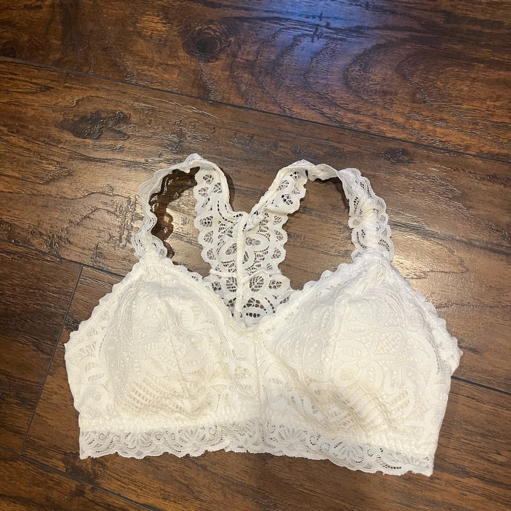 Maurices White Lace Bralette
